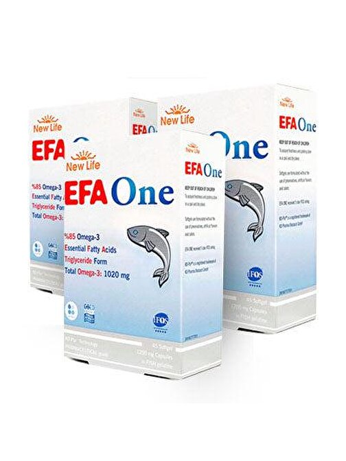 New Life EFA One 45 Kapsül 3'lü Paket