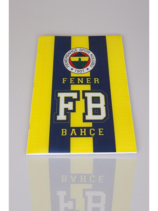 LİSANSLI FENERBAHÇE ÇİZGİLİ A4 PP KAPAK 60 YAPRAK DEFTER