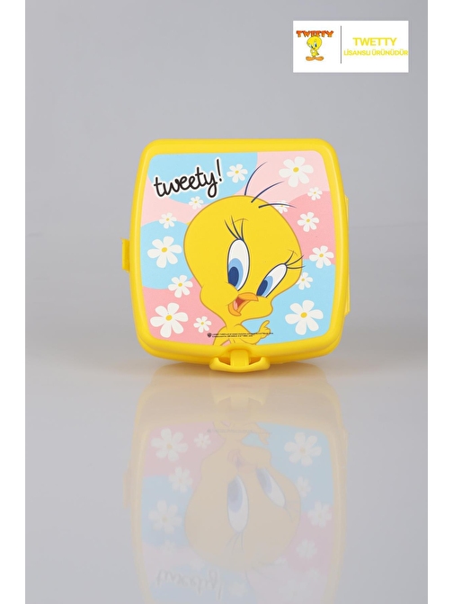 LİSANSLI TWEETY 2 KATLI BESLENME KUTUSU / LUNCH BOX