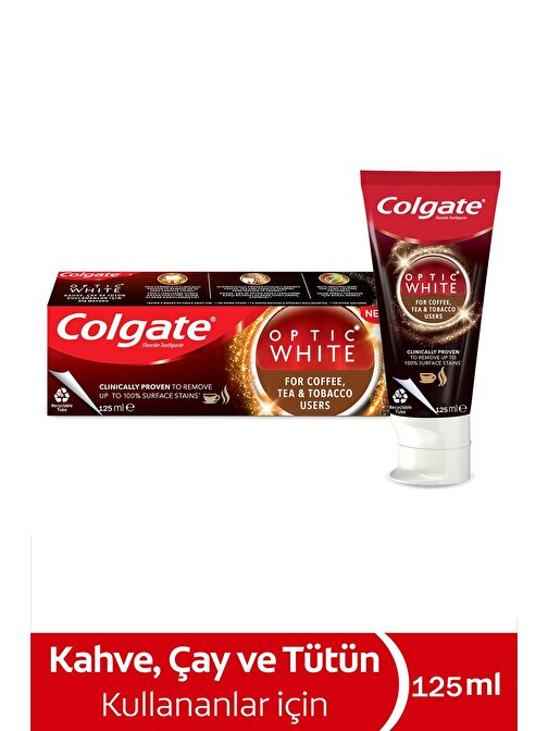 Colgate Optic White Kahve Çay ve Tütün Kullan125ml