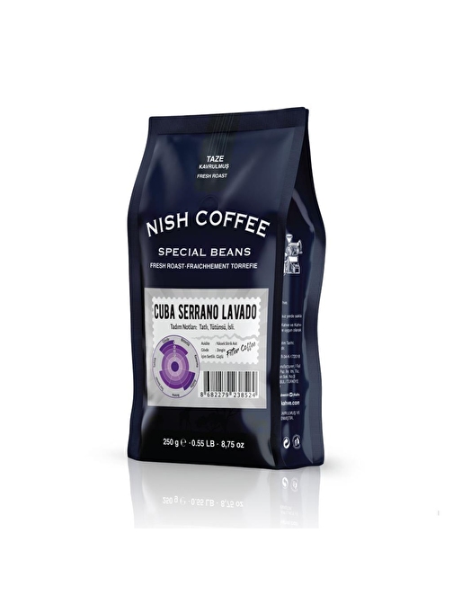 Nish Filtre Kahve Cuba Cerrano Lavado 250gr