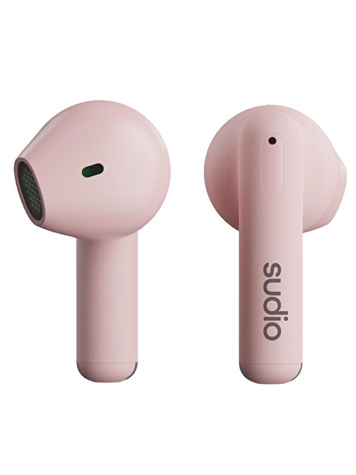 Sudio A1 Candy Pink IPX4 Suya Dayanıklı 30 Saat Kullanım TWS Bluetooth Kulak İçi Kulaklık