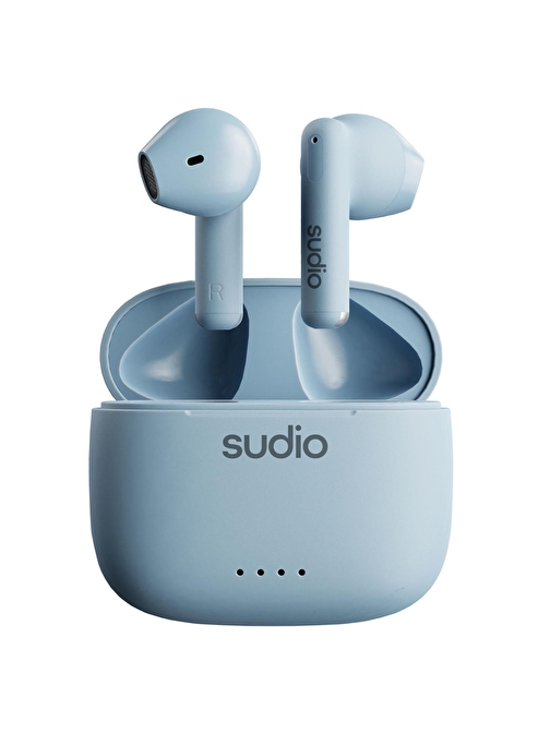 Sudio A1 Sky Blue IPX4 Suya Dayanıklı 30 Saat Kullanım TWS Bluetooth Kulak İçi Kulaklık