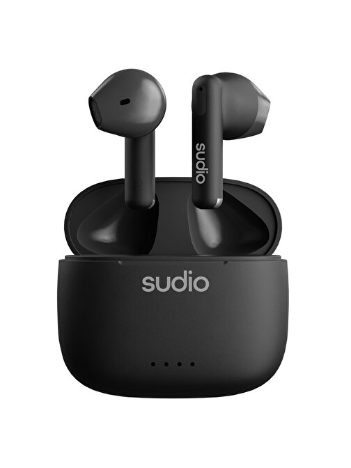 Sudio A1 Midnight Black IPX4 Suya Dayanıklı 30 Saat Kullanım TWS Bluetooth Kulak İçi Kulaklık