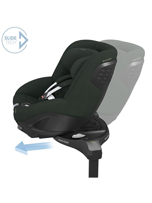 Maxi-Cosi Mica 360 Pro I-Size SlideTech Kızaklı İsofix'li Dönebilir Yatabilir 0-18 Kg Bebek Oto Koltuğu Authentic Green