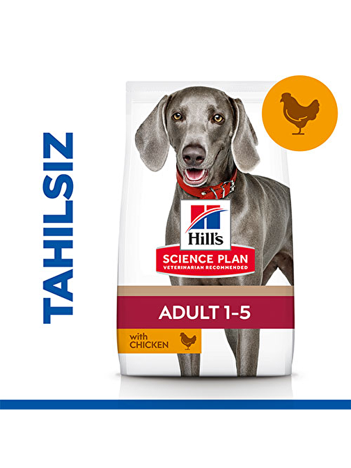 Hill’s SCIENCE PLAN No Grain Adult Large Tavuklu Tahılsız Yetişkin Köpek Maması 12 Kg