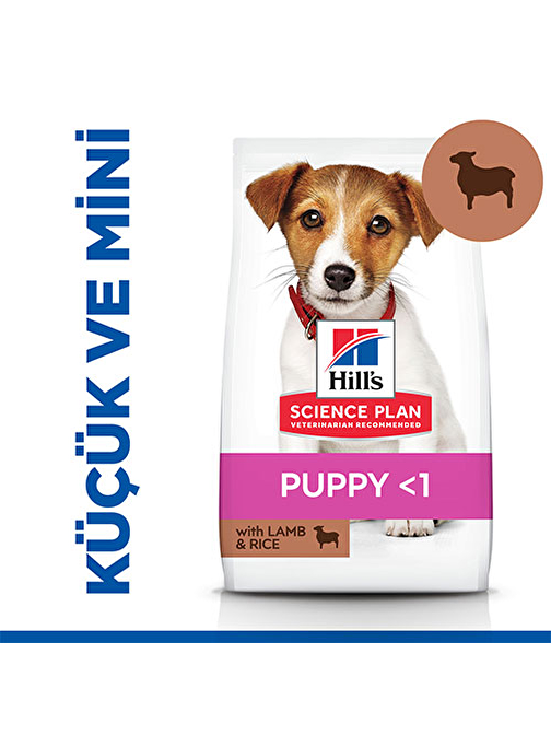 Hill’s SCIENCE PLAN Puppy Small & Mini Lamb & Rice Küçük Irk Kuzulu Yavru Köpek Maması 3 Kg