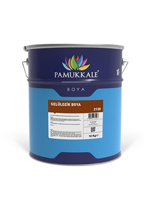 Pamukkale Selülozik Boya 12 Kg Ral 9005 Siyah