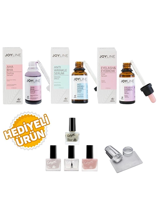 Joy Line Serum 3 Lü Set+Kalyon French Set