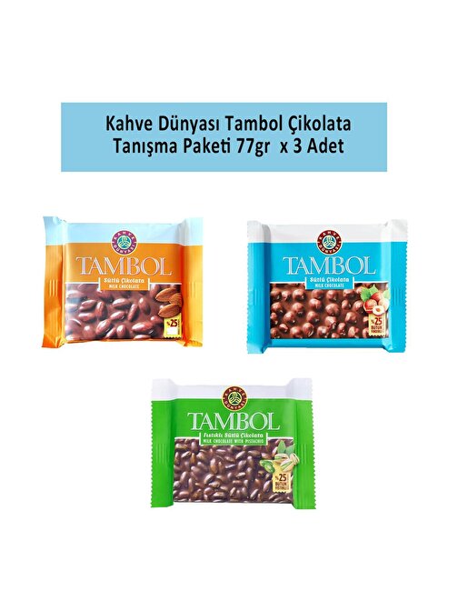 Kahve Dünyası Tambol Tanışma Paketi 77gr x 3 Adet