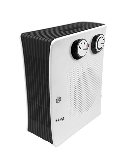 King KFI6272 Lilas 2000 W Fanlı Isıtıcı