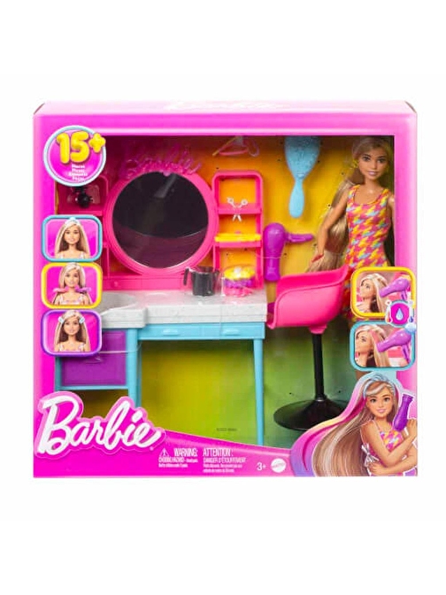 Barbie Muhteşem Kuaför Oyun Seti MTL-HKV00