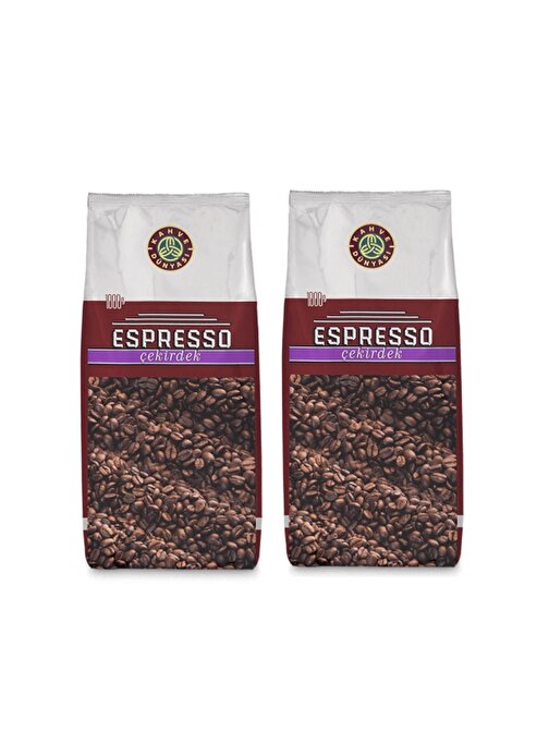Kahve Dünyası Espresso Çekirdek  Kahve 1 kg x 2 Adet