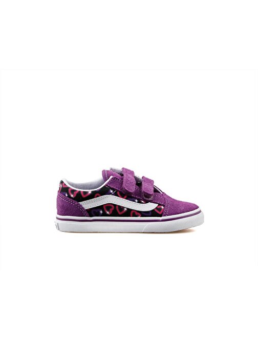 Vans Old Skool V Bebek Günlük Ayakkabı VN000CRWBJD1 Mor