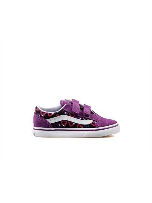 Vans Old Skool V Bebek Günlük Ayakkabı VN000CRWBJD1 Mor