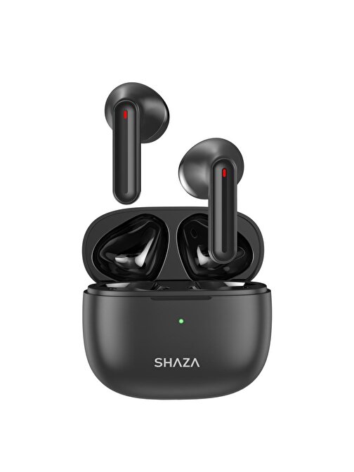 Shaza Air7 Plus 4 Mikrofonlu ENC 320 mAh Şarj Kapasitesi TWS Bluetooth Kulaklık Siyah