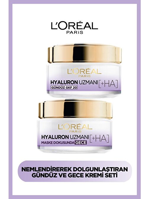 Loreal Paris Hyaluron Uzmanı Gündüz 50ml+ Gece Kremi 50ml Set