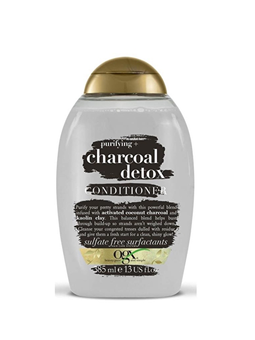 Organix Charcoal Detox Saç Kremi 385 ml