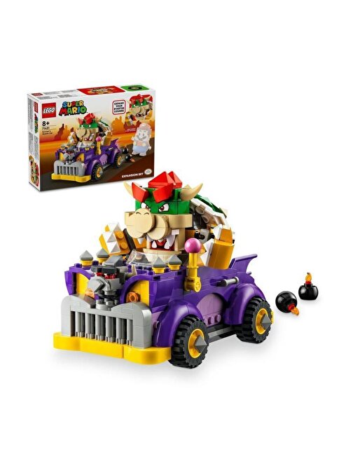 Lego Super Mario Bowser'ın Büyük Arabası Ek Macera Seti 71431,Koleksiyonluk 458 Parça Yapım Seti