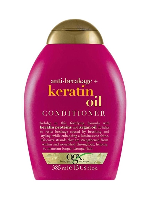 Organix Keratin Oil Conditioner Saç Kremi 385 ml