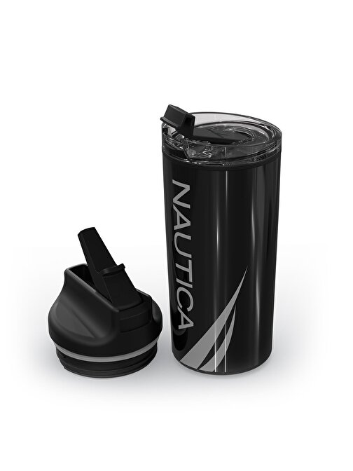 Nautica NTM02 Sport Termos Paslanmaz Çelik 500 ml J.Class Siyah