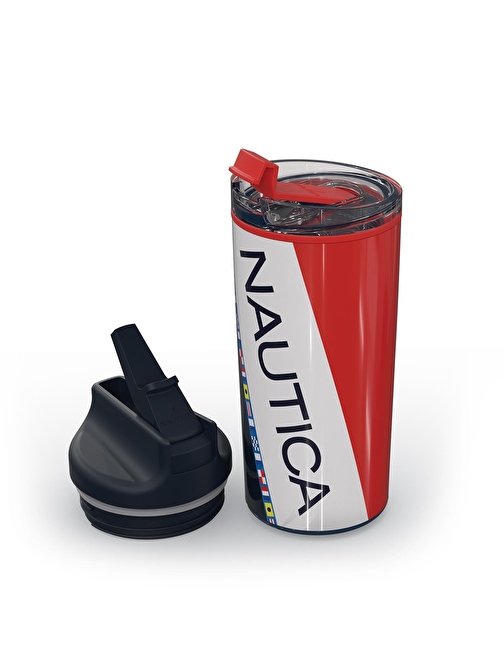 Nautica NTM02 Sport Termos Paslanmaz Çelik 500 ml Navy Flags