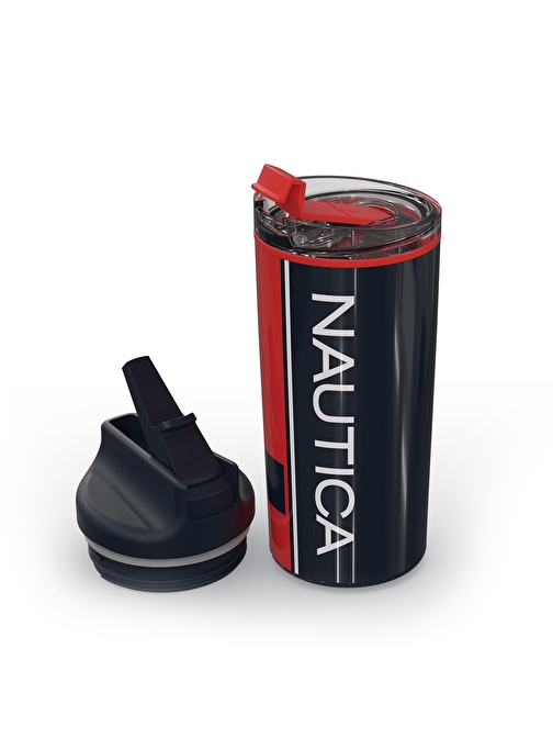 Nautica NTM02 Sport Termos Paslanmaz Çelik 500 ml Navy Kırmızı