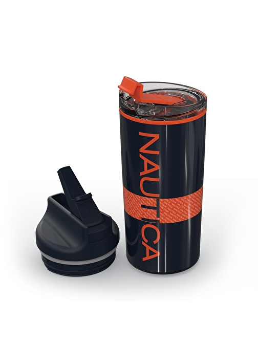 Nautica NTM02 Sport Termos Paslanmaz Çelik 500 ml Navy Turuncu