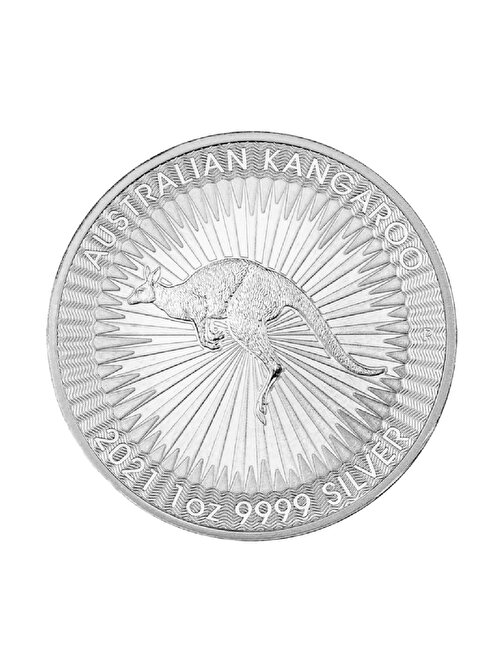 Valcambi Kangaroo (2022) 1 Ons Gümüş Sikke Coin (999.9)