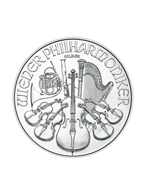 Valcambi Vienna Philharmonic (2023) 1 Ons Gümüş Sikke Coin (999.9)
