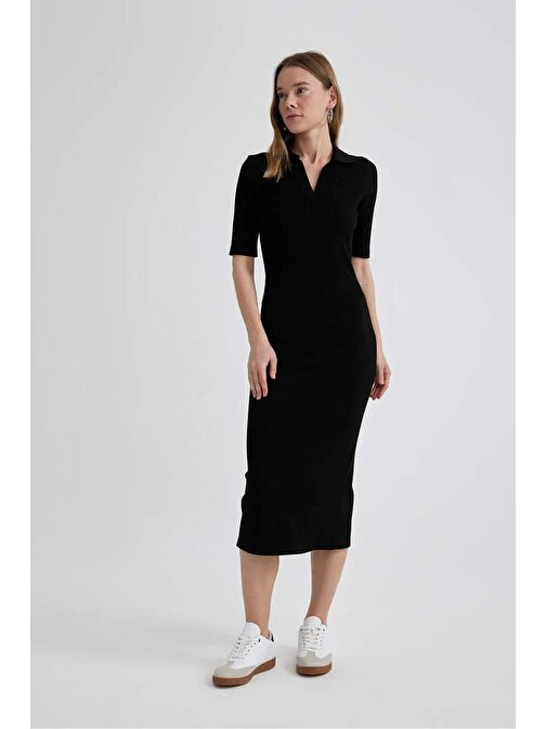 Defacto Kadın Elbise A2096AX/BK27 BLACK