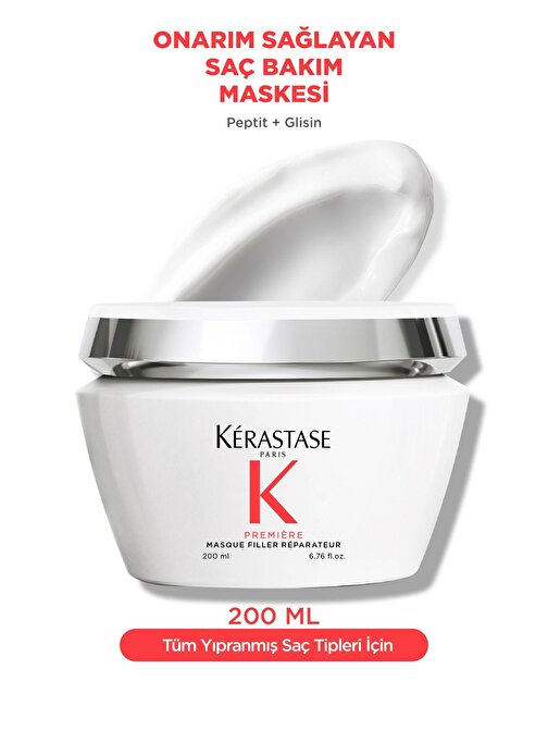 Kerastase Premiere Masque Filler Réparateur Kırılma Karşıtı Onarım Sağlayan Saç Bakım Maskesi 200 ml