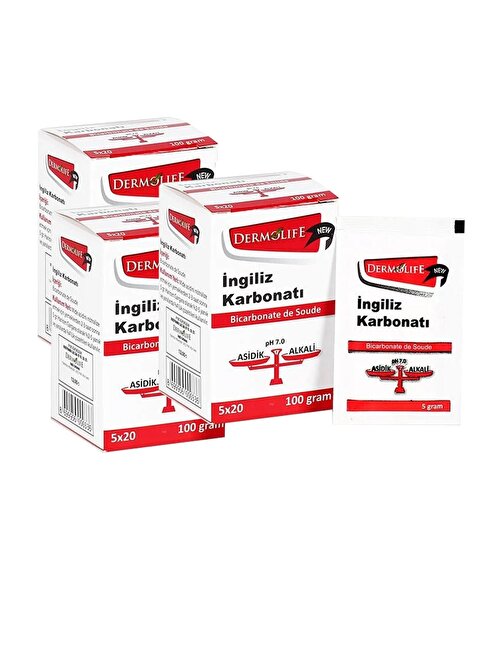 Ingiliz Karbonatı 3 X 100 G 3 Lü Set