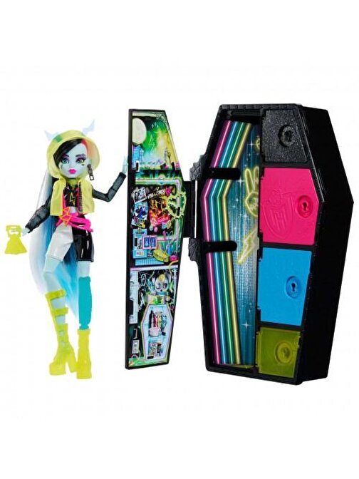 Monster High Neon Frights Bebekler HNF79 - Frankie Stein