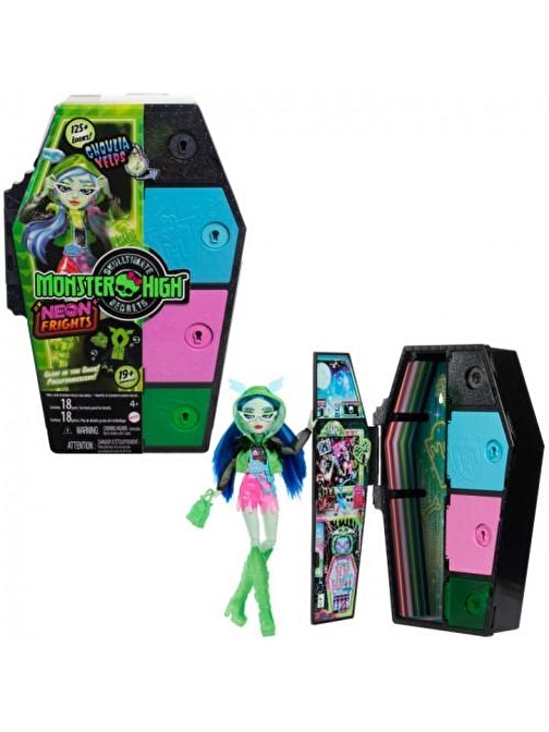 Monster High Neon Frights Bebekler HNF81 - Ghoulia