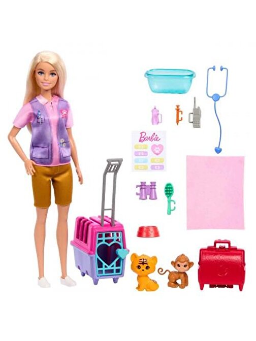 Barbie Veteriner Mini Oyun Seti HRG50