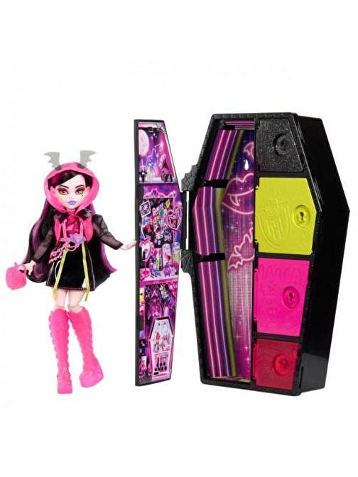 Monster High Neon Frights Bebekler HNF78 - Draculara