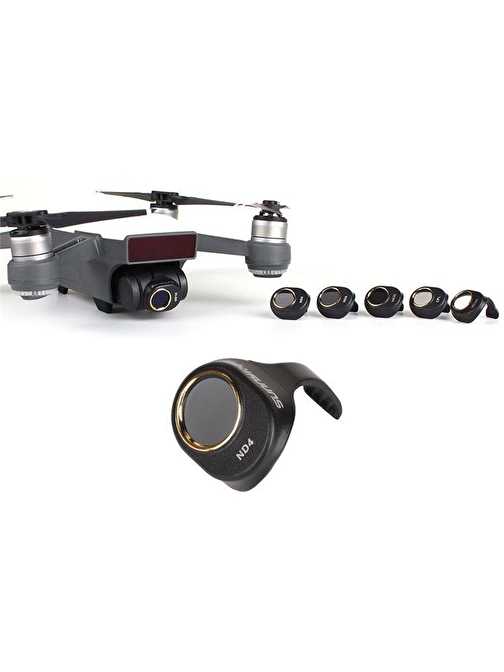 DJI Spark Gimbal Kamera HD ND4 Filtre Optik Lens