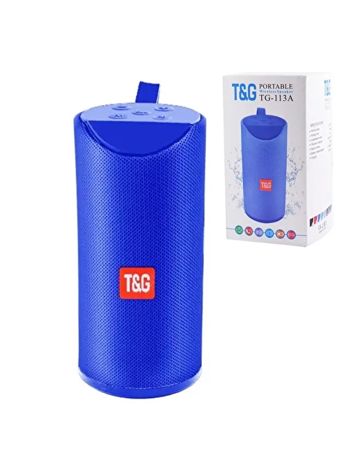 TG TG113A USB/SD/FM/BLUETOOTH DESTEKLİ TAŞINABİLİR WIRELESS HOPARLÖR