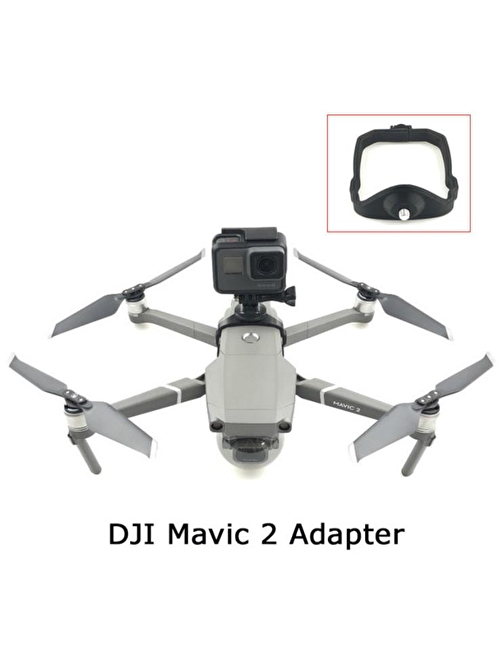 DJI Mavic 2 Pro 360° Panoramik Kamera Adaptörü Montaj Dirseği
