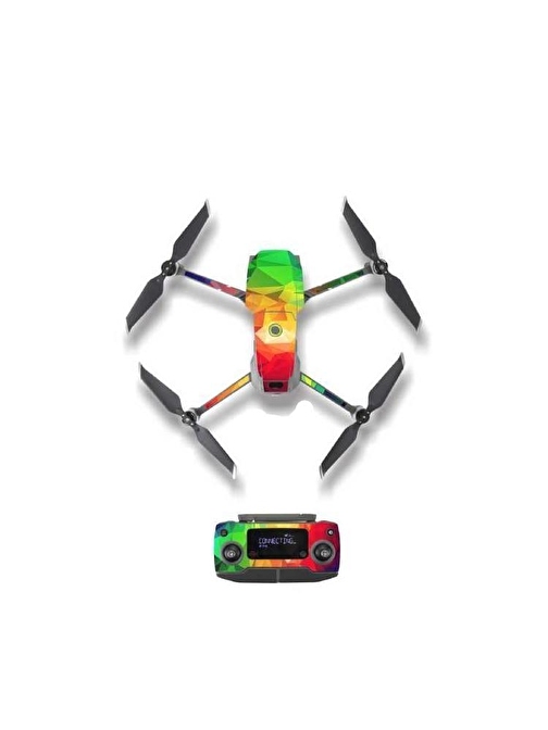 DJI Mavic 2 Pro Su geçirmez UV Dayanıklı PVC Koruma Sticker SC