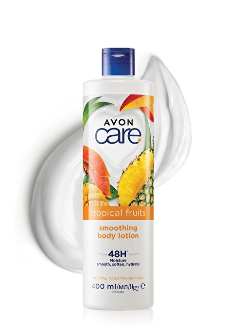 Avon Care Tropical Fruits Ananas, Mango ve Papaya Özlü Vücut Losyonu 400 Ml.