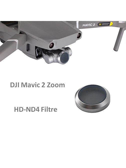 DJI Mavic 2 Zoom Kamera HD-ND4 Lens Filtre