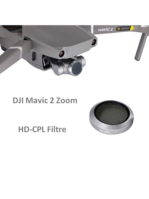 DJI Mavic 2 Zoom Kamera HD-CPL Lens Filtre