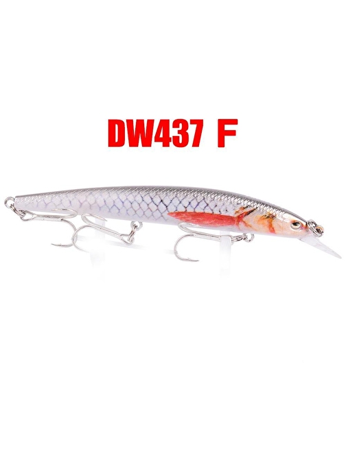 PROFISHER Red Wing Scaly Fish Sert Sahte Yapay Yem 9,3 gr 11,5 cm