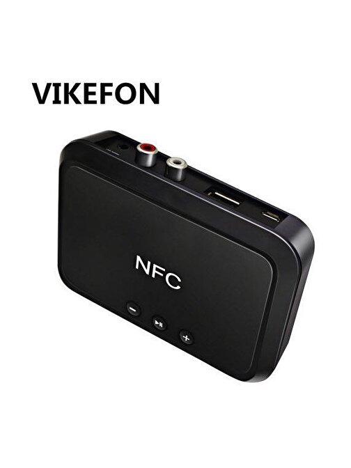 NFC Bt 5.0 Svtereo Müzik Alıcı Adaptörü U Disk Okuma 3.5mm Çıkış A2DP AVRCP HFP
