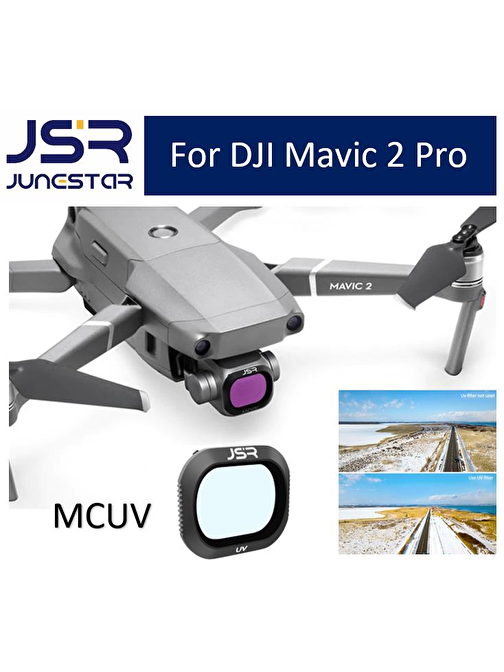 Dji Mavic 2 Pro Gimbal Kamera Lensi İçin MCUV Polarize Filtre JSR