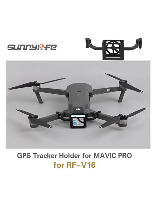 Dji Mavic Pro Drone için RF-V16 Gps Tracker Tutucu Destek Braketi