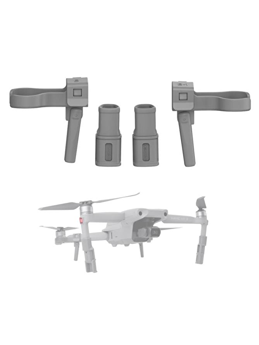 DJI Mavic Air 2 Katlanır Yükseltilmiş Ayak Koruyucu İniş Takımı