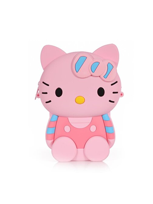 Ogi Mogi Toys Silikon Pembe Kedi Omuz Çantası